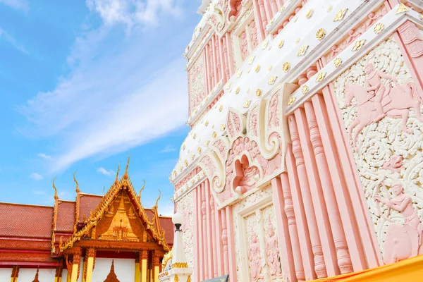Temple Wat Phrathat Renu Nakhon Nakhon Phanom Thaïlande — Photo