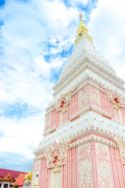 Tempel Wat Phrathat Renu Nakhon Nakhon Phanom Thailand — Stockfoto