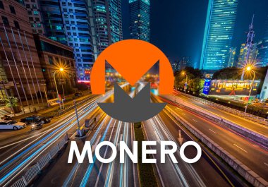 Monero kavramı, cryptocurrency Blockchain, dijital para