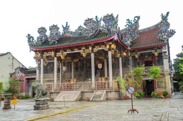 Leong San Tong Khoo Kongsi Penang Malásia — Fotografia de Stock