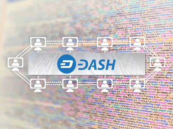Dash sikke, bir Cryptocurrency blockchain platformu, dijital para kavramı