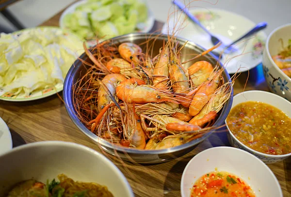 Tay karides potted, Tayland Gıda, pot