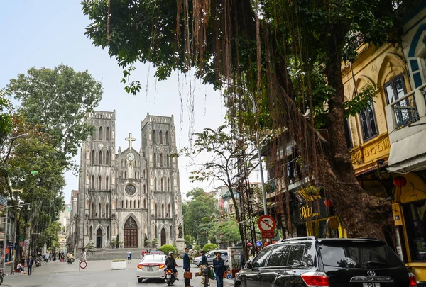 越南河内的圣约瑟夫大教堂 — 图库照片