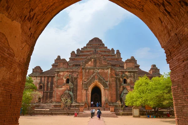 Bagan Myanmar April 2016 Dahmmayan Gyi Phaya Bagan Myanmar — Stock Photo, Image