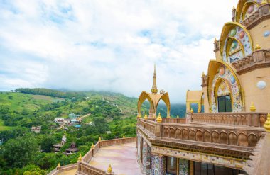 Khao Kor, Tayland - 2 Ağustos 2016: Wat Pha Sorn Kaew Tapınağı, genel Budist manastır ve tapınak Khao Kor, Tayland