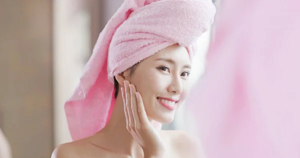 Beauty skin care woman — Stock Photo, Image