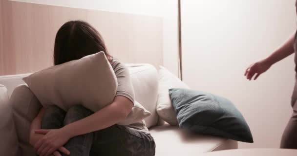 家庭内暴力の概念 — ストック動画