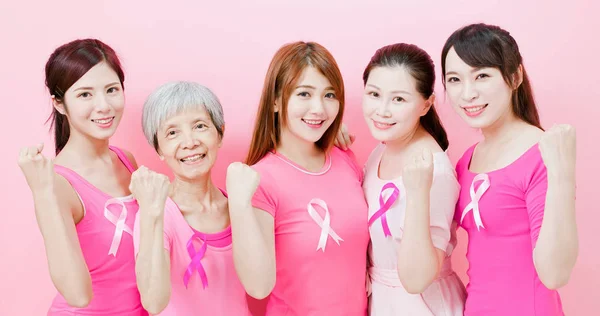 Vrouwen met borstkanker preventie — Stockfoto