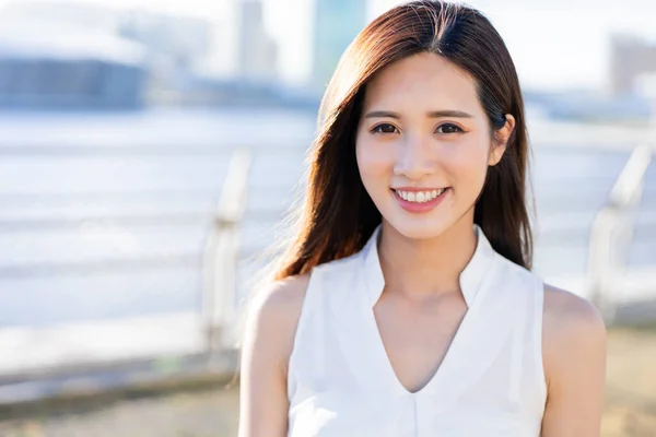 Asian pretty business woman with confident smile