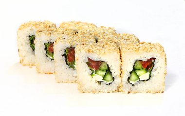 Rulo (salatalık, domates, marul, Tofu peyniri).