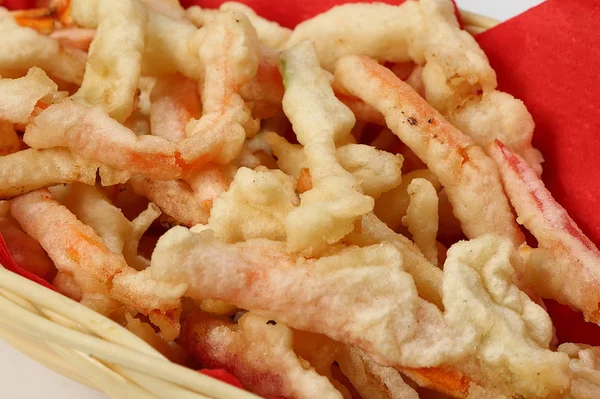 Tempura (dolmalık biber, kabak, soğan, havuç, sebze).