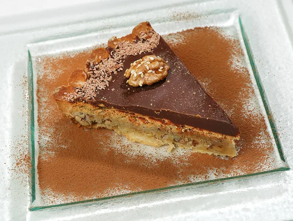 Tatlı - pasta, bisküvi ve krem, yakın çekim.