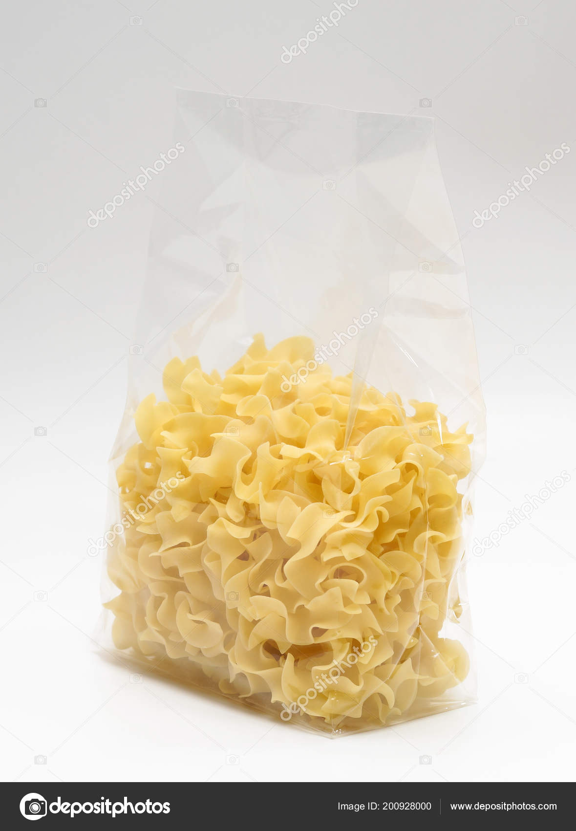Download Transparent Plastic Pasta Bag Tagliatelle Girat Stock Photo Image By C Saidauita 200928000