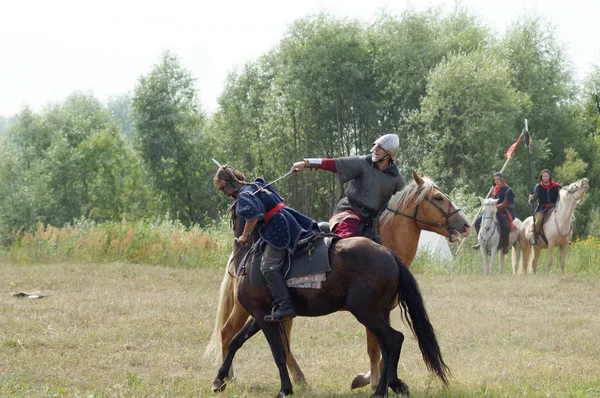 Rusya Kaluga Region Dzerzhinsky District Dvortsy Temmuz 2018 1480 Askeri — Stok fotoğraf