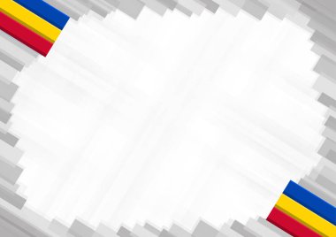 Moldova ulusal renkleri ile yapılan sınır