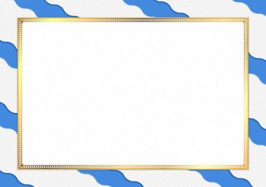 Sınır Somali ulusal renkleri ile yapılan