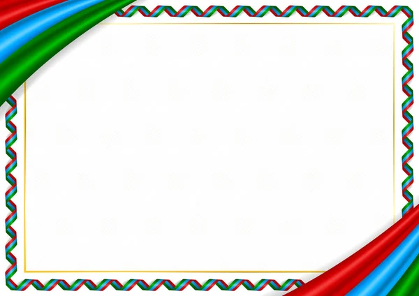 Περίγραμμα που γίνεται με τα εθνικά χρώματα της Καρελίας — Διανυσματικό Αρχείο
