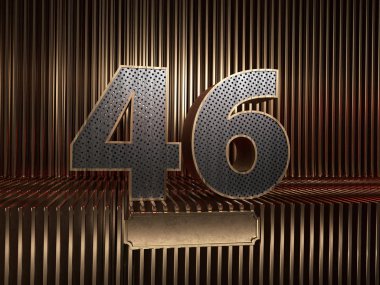 46 numara küçük delikli.