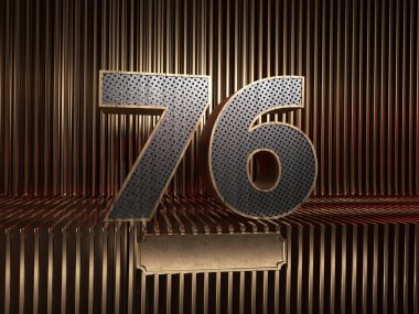76 numara, küçük delikli.