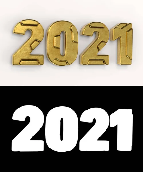 뉴이어 크리스마스 2021 — 스톡 사진