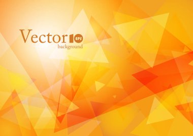 Kırmızı ve sarı metin için yer ile soyut geometrik arka plan