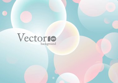 Geometrik arka plan mavi ve pembe renkli metin için yer ile