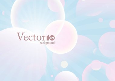 Geometrik arka plan mavi ve pembe renkli metin için yer ile