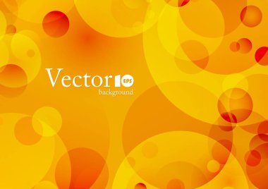 Turuncu ve sarı metin için yer ile soyut geometrik arka plan