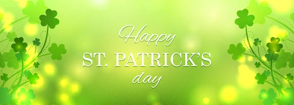 St patrick's day wenskaart — Stockvector