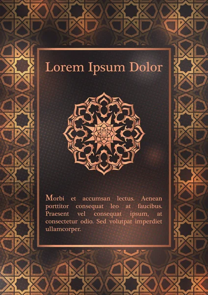 Modern kabile süsleme arka plan şablonu