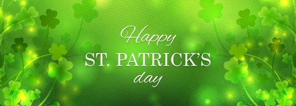 St patrick's day wenskaart — Stockvector