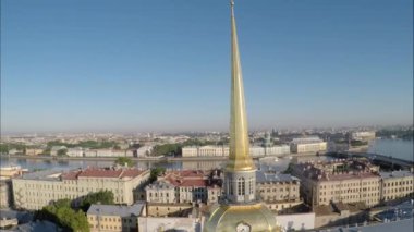 St Petersburg merkezi bina Admiralty üstten görünüm