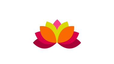 Çiçek gerçekçi doğa elemanı vektör illüstrasyon