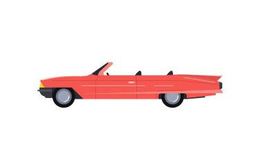 İzole araba vektör çizim