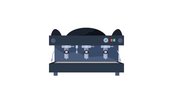 Coffe Maschine Ilustração Vetorial Isolada — Vetor de Stock
