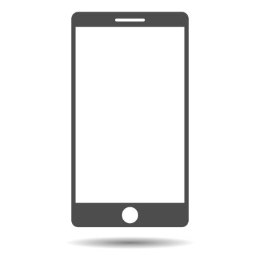 gölge ile simge telefon cep sembolü