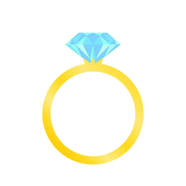 Elmaslı altın yüzük