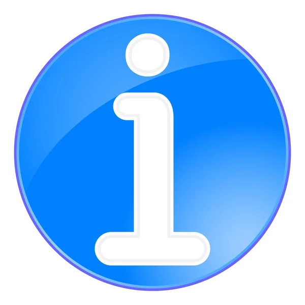 Beyaz arka planda bilgi simgesi