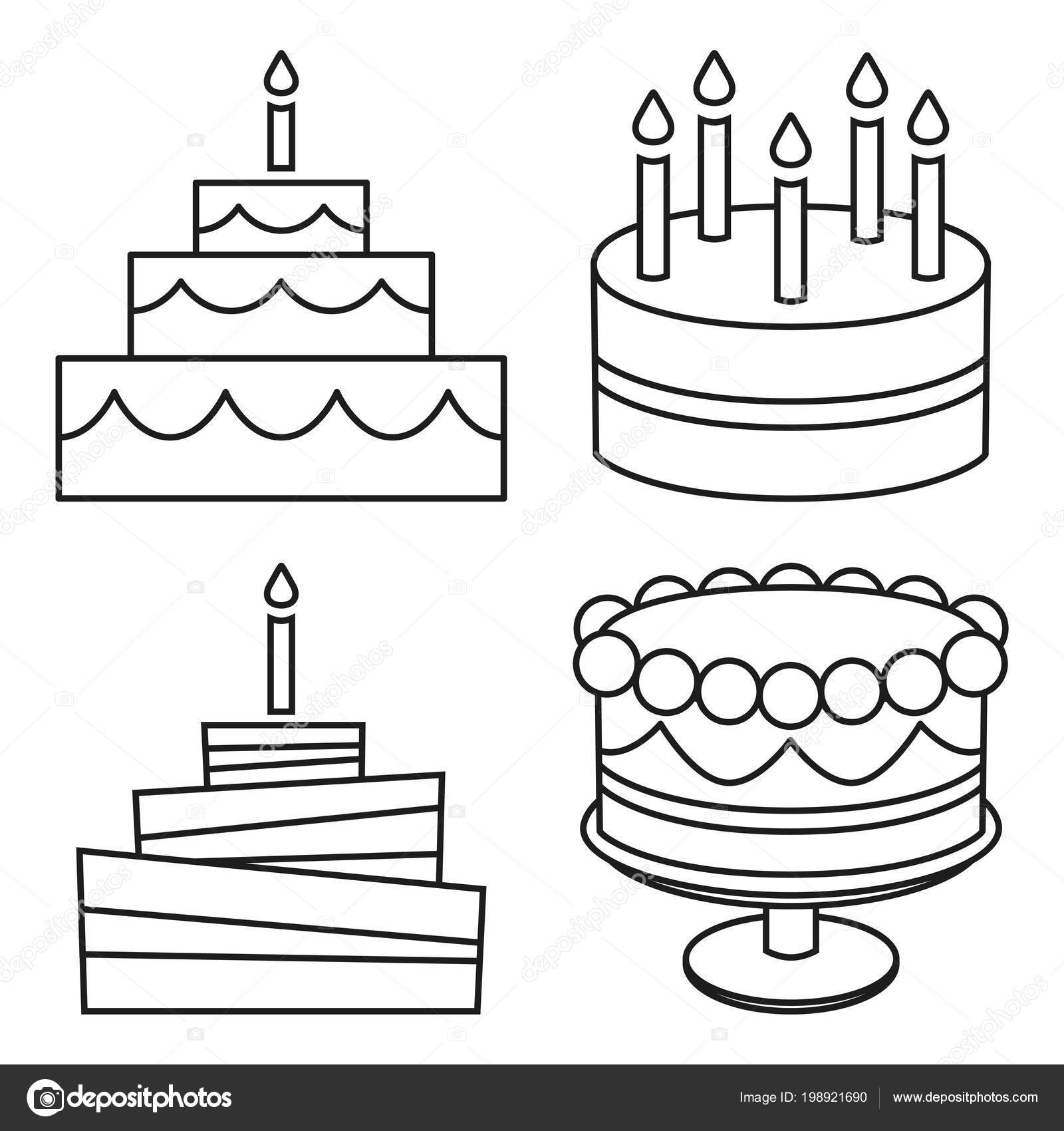 Gift Box And Birthday Cake - Birthday - Sticker