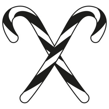 Şeker kamışı siluet siyah ve beyaz geçti