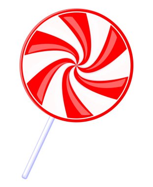 Renkli karikatür lolipop