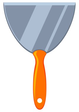 Renkli çizgi film whide metal spatula