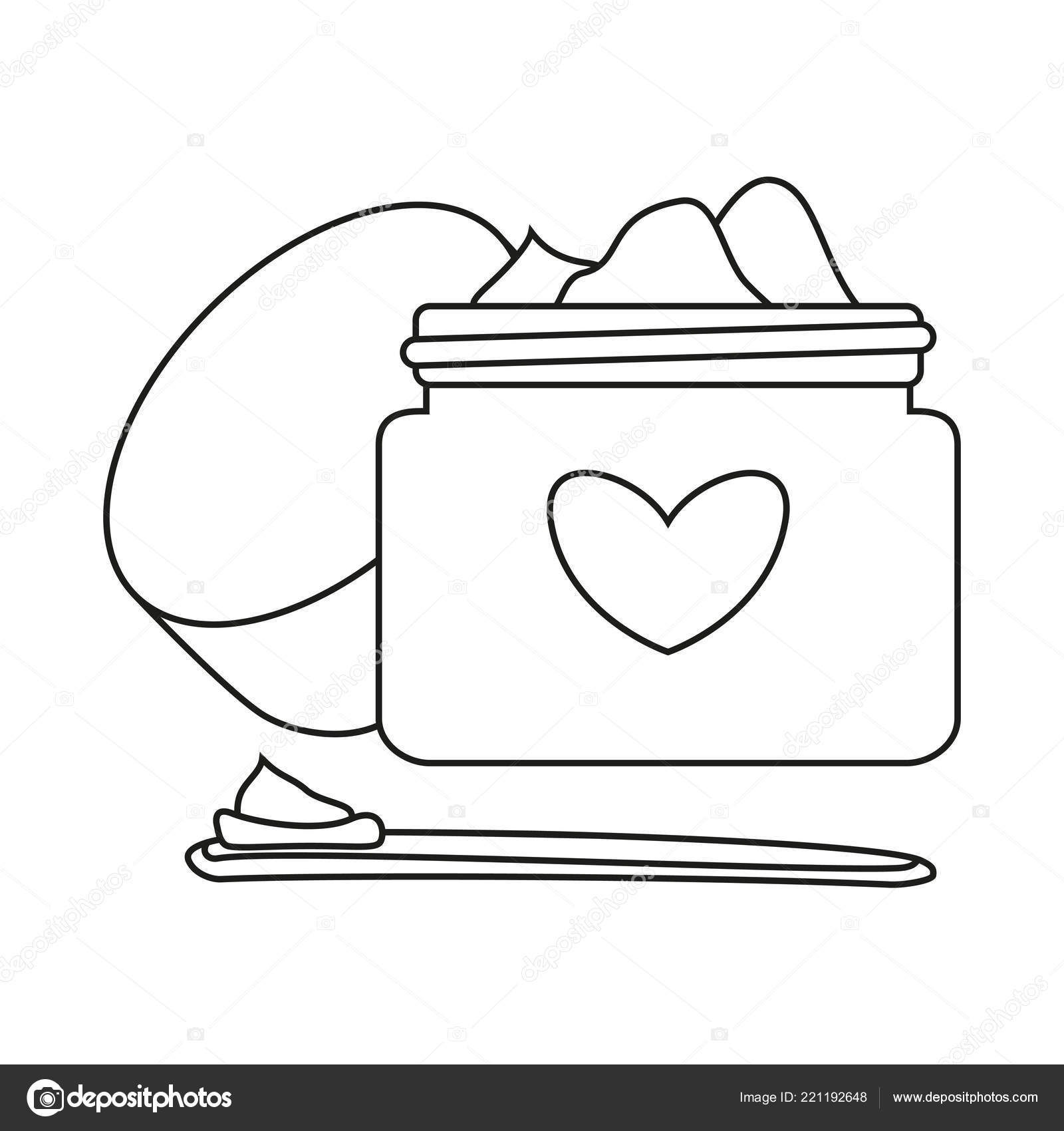 black and white face cream