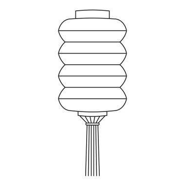 Hat sanat siyah beyaz Çin kağıt fener