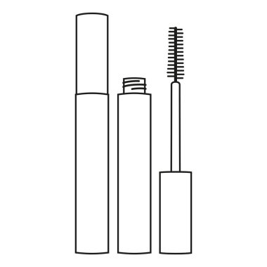 Hat sanat siyah beyaz maskara