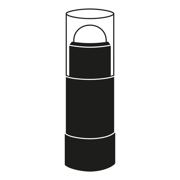 Silhueta de vara iluminador preto e branco — Vetor de Stock