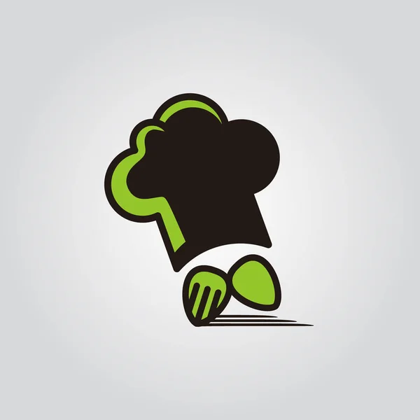 Burger Logo Progetta Illustrazione Vettoriale — Vettoriale Stock