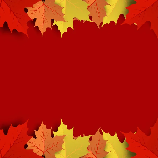 Concept and idea colorful autumn maple leaf background