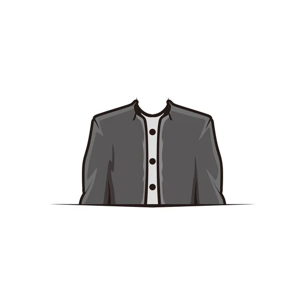 Anzug Bekleidungsgeschäft Logo Design Inspiration — Stockvektor