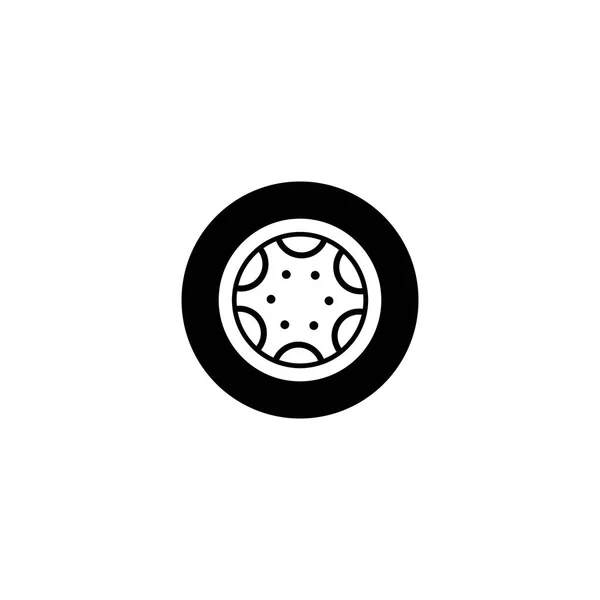 Diseño Del Logo Rueda Inspiración — Vector de stock